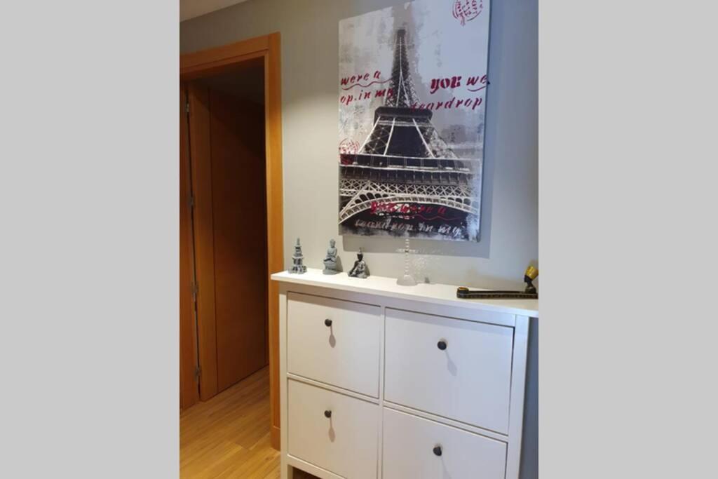 Apartamento Con Vistas Al Mar, Piscina Y Parking Lägenhet Sanxenxo Exteriör bild